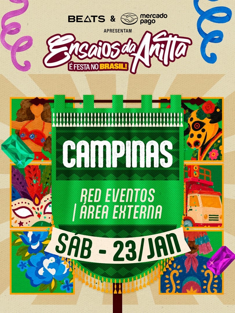 Ensaios da Anitta Campinas 2027