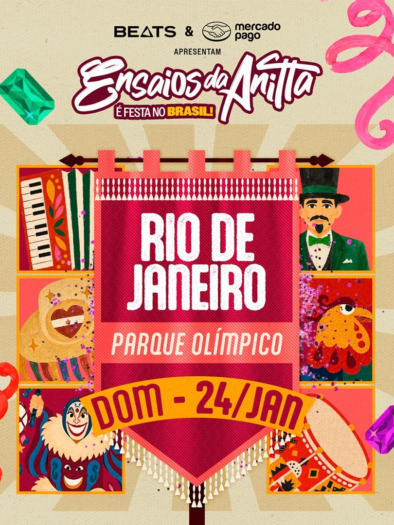 Ensaios da Anitta Rio de Janeiro 2027
